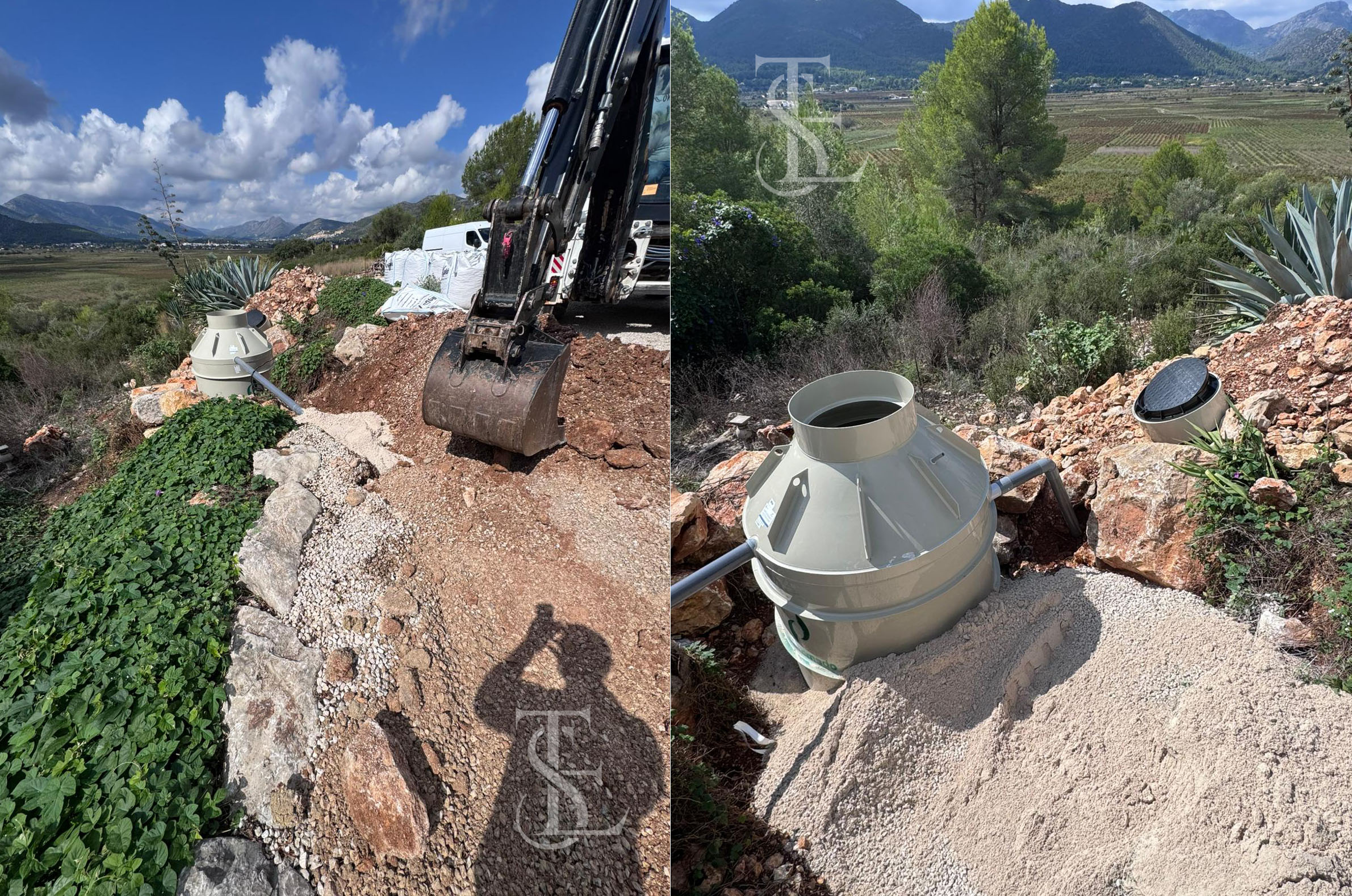 bio septic tank excavation in costa blanca north